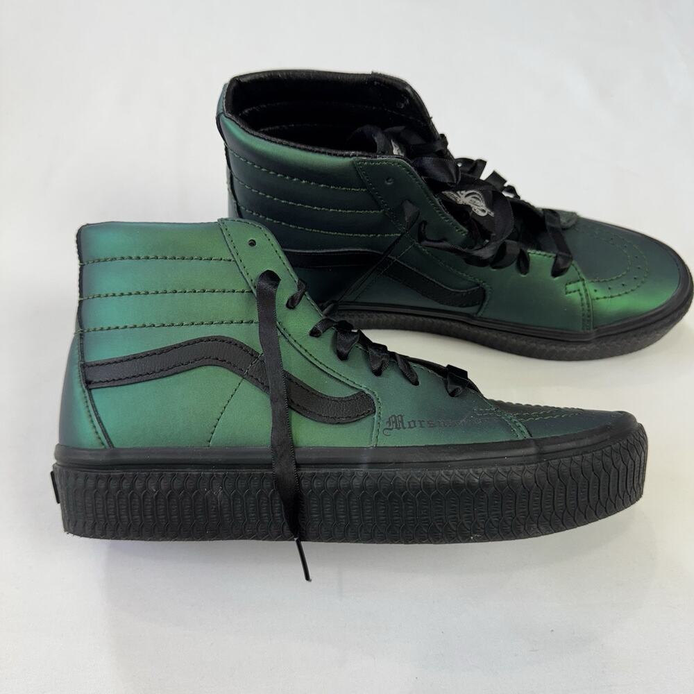 VANS X Harry Potter Morsmordre Sk8-Hi Mens Sz 7/Wmn's 8.5 Platform Skate Shoes - Picture 3 of 10